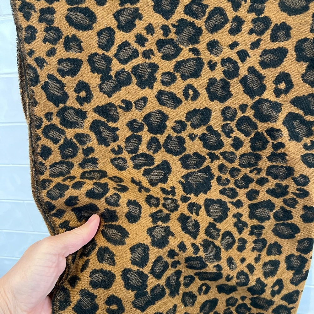 Leopard Print Scarf - Picture 3 of 5